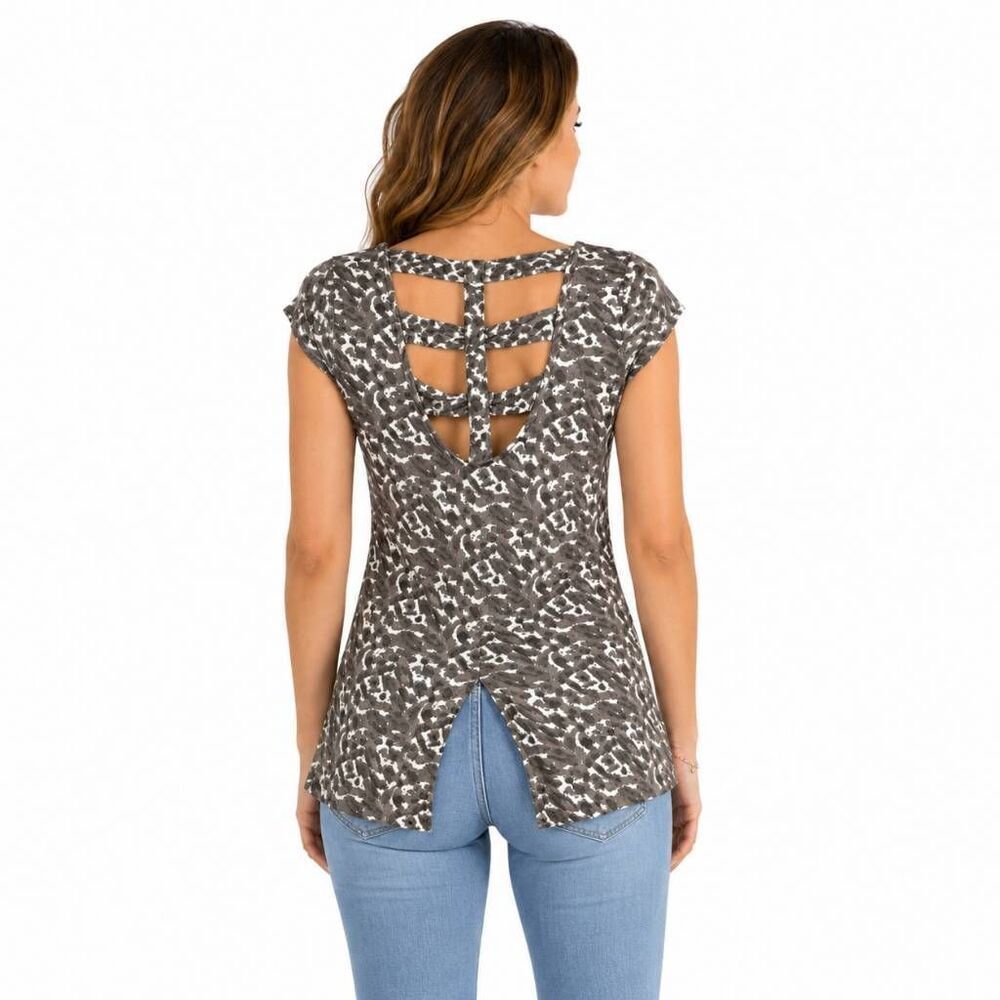 Daytrip XS Cap Sleeve Open back Top